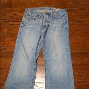 Hollister jeans 32x34L low rise bootcut